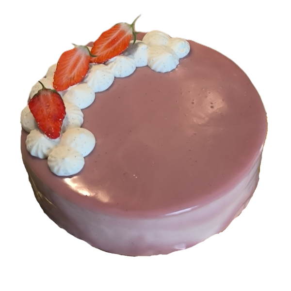 1000007896 Entremet Vanille - Fruits Rouges (6-8 personnes)